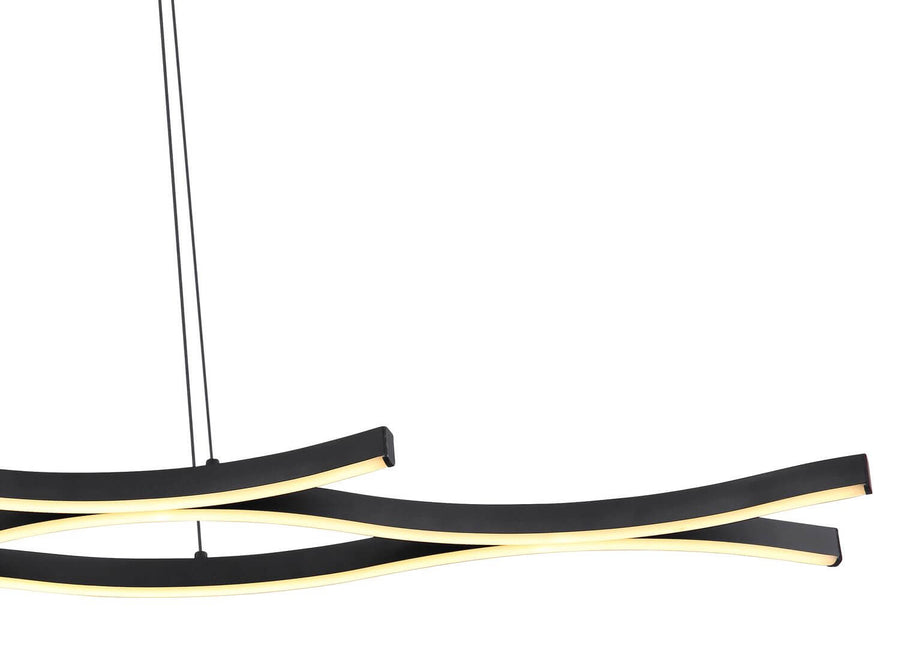 Suspension Geronimo noire mat (67206H)