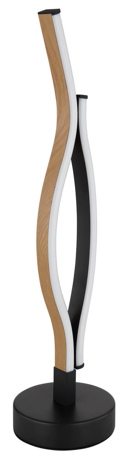 Lampe à poser Geronimo noire mat