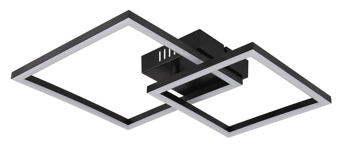 Plafonnier Tyler noir mat