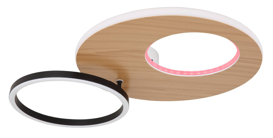 Plafonnier Forsi blanc mat