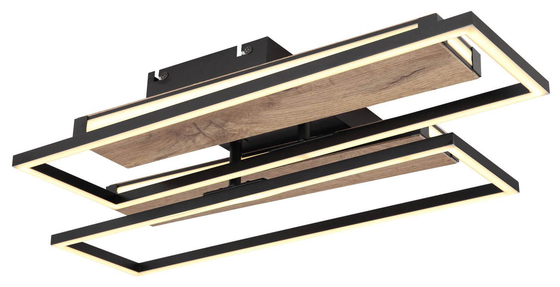 Plafonnier Colli noir mat