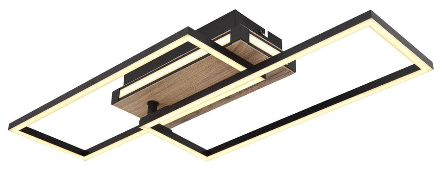 Plafonnier Colli noir mat