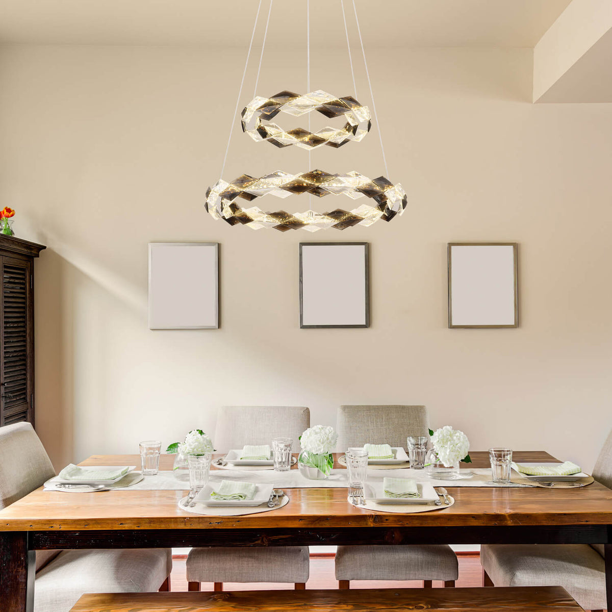 Suspension Karilion chromée (67318H2)