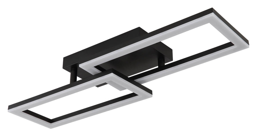 Plafonnier Sapena noir mat (67328-20O)