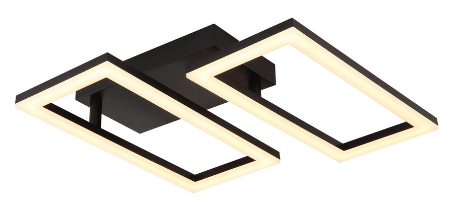 Plafonnier Sapena noir mat (67328-20O)