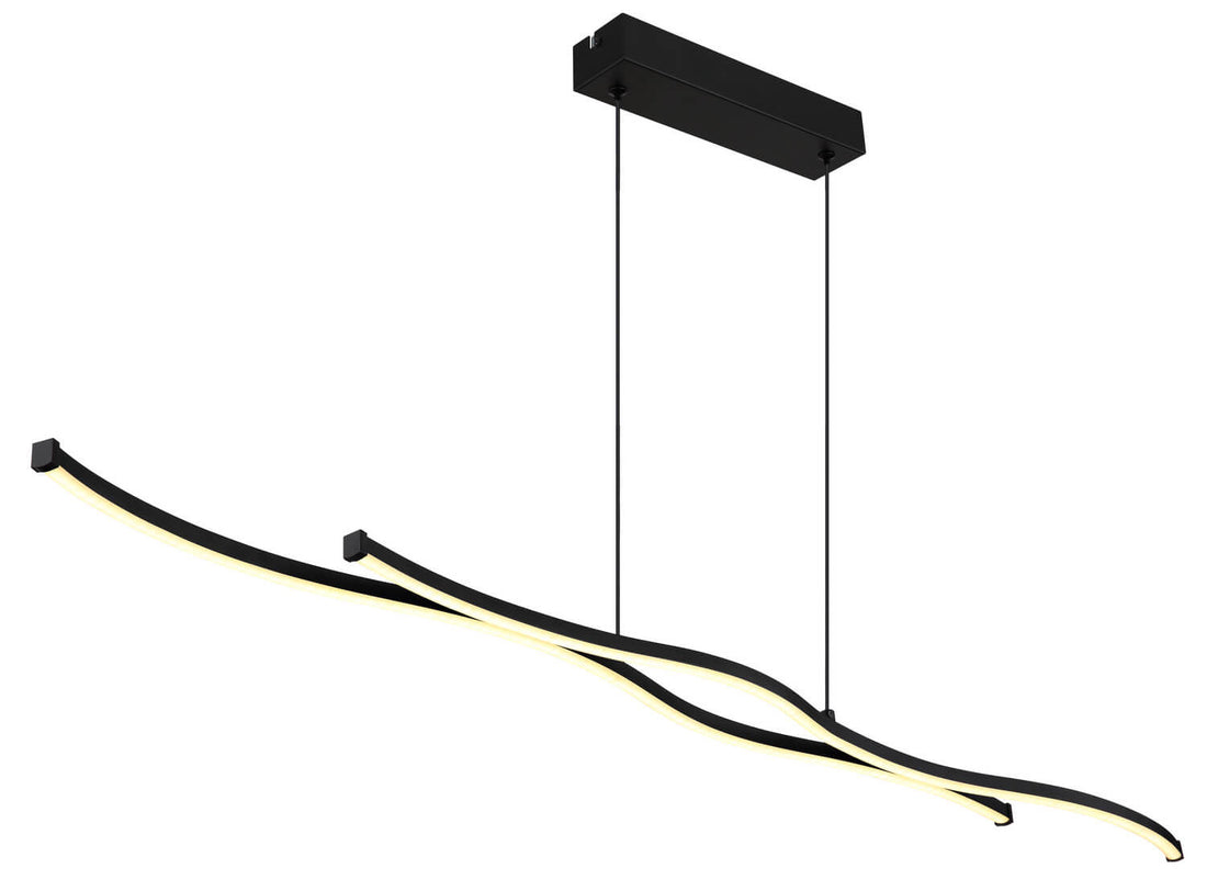 Suspension Boyd noire mat
