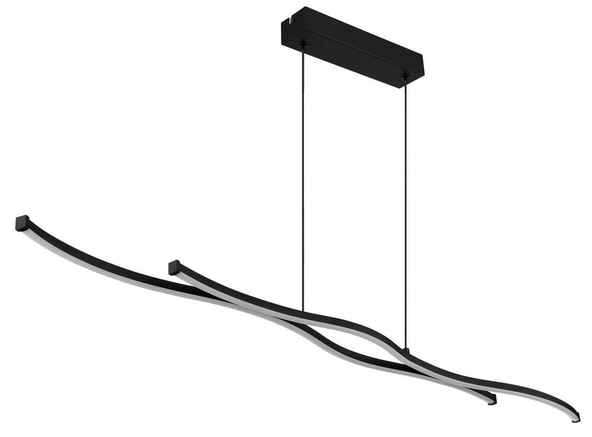 Suspension Boyd noire mat