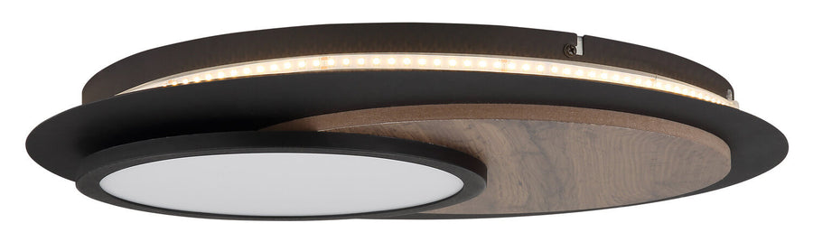 Plafonnier Kory noir mat (67351-24)