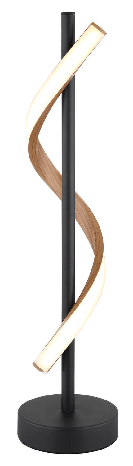 Lampe à poser Watkins noire mat