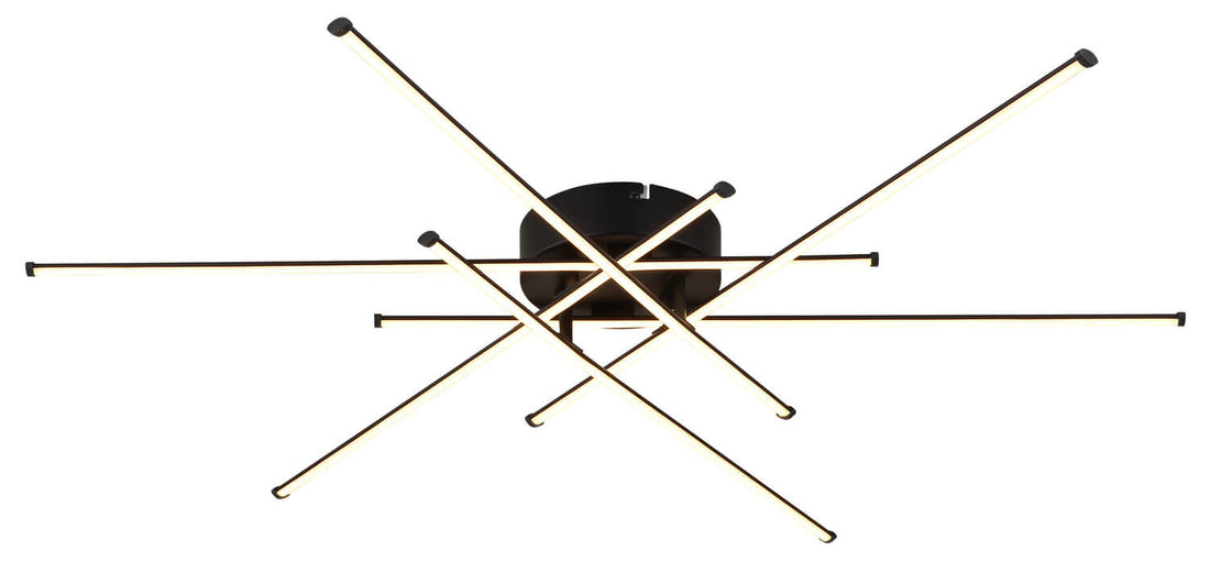 Plafonnier Lawson noir mat