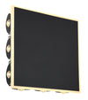 Applique murale Saidy noire mat, H 22 cm