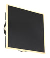 Applique murale Saidy noire mat, H 20 cm