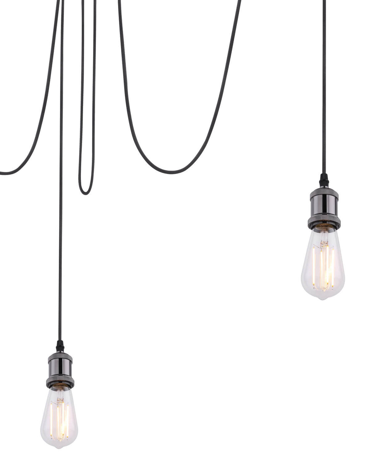 Suspension Oliver noire