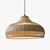 Lustre design en rotin clair | Calya