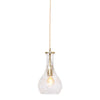 Suspension Verre Laiton Grazio