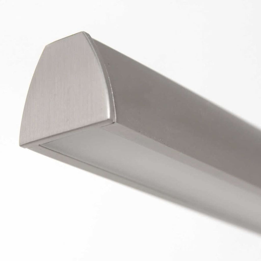 Suspension led cuisine barre acier linéaire Profilo – vue 7 – Designix.fr