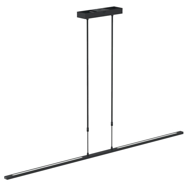 Suspension Noire Zelena LED Ajustable