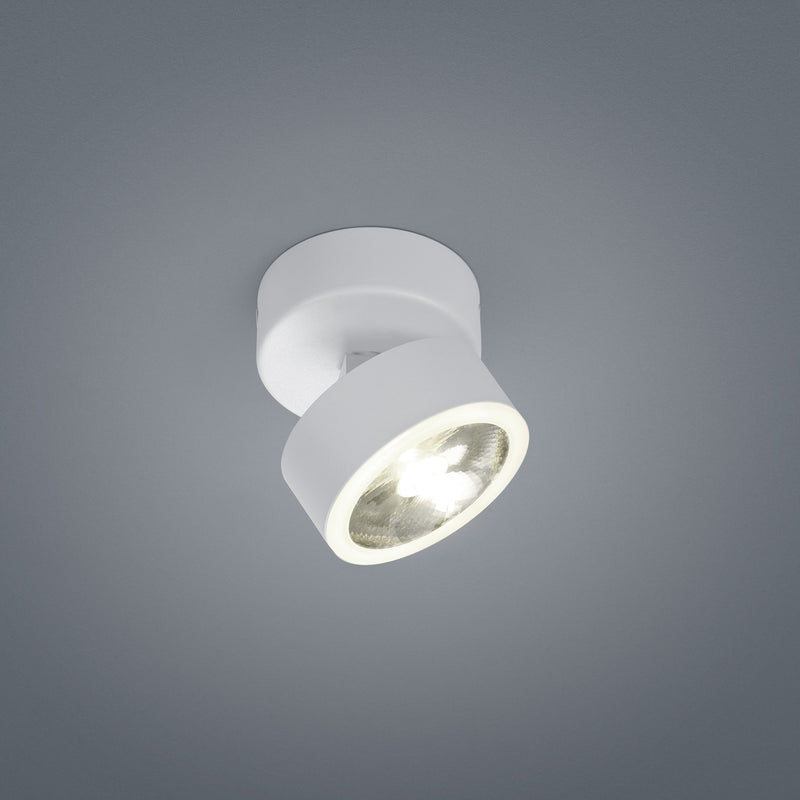 Plafonnier PAX blanc, Ø 8 cm
