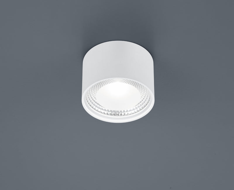 Plafonnier Kari blanc, Ø 11,5 cm