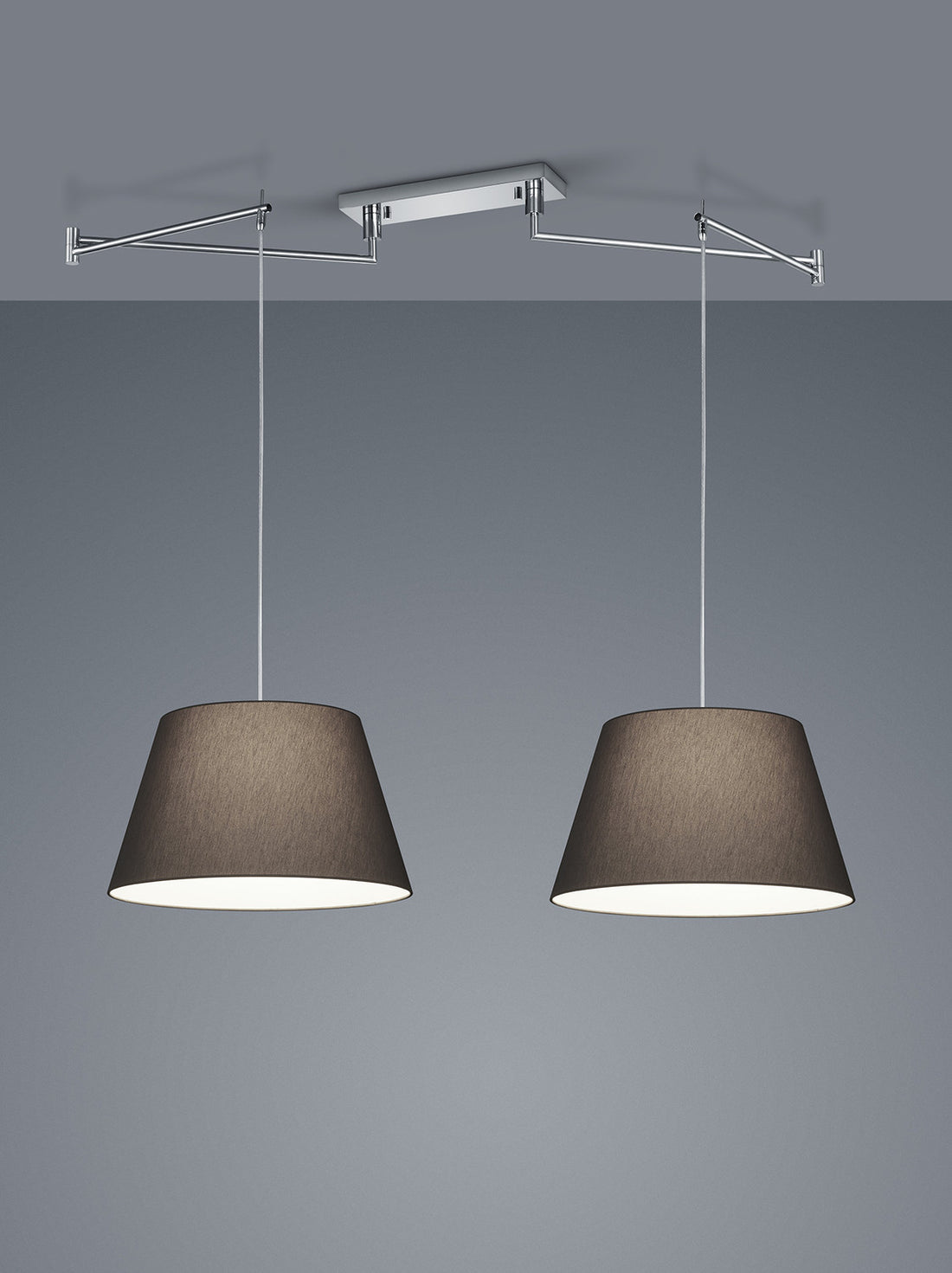 Suspension Certo 2 lumières chromée (26/1847.04/9283)