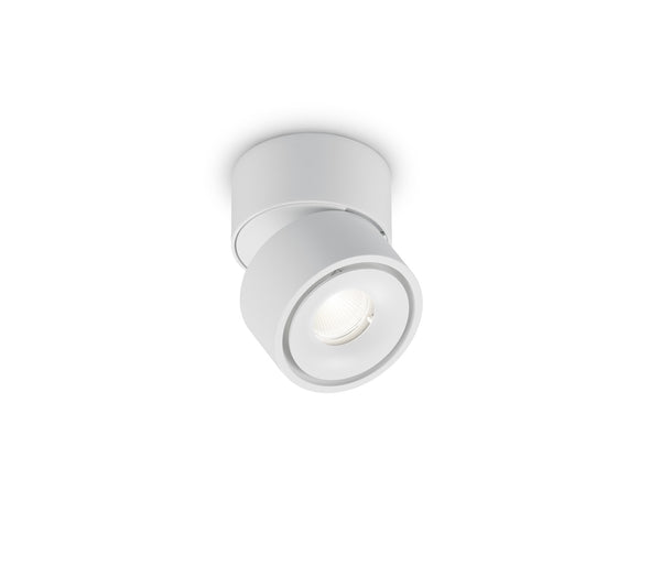 Plafonnier Naka blanc, H 8,2 cm