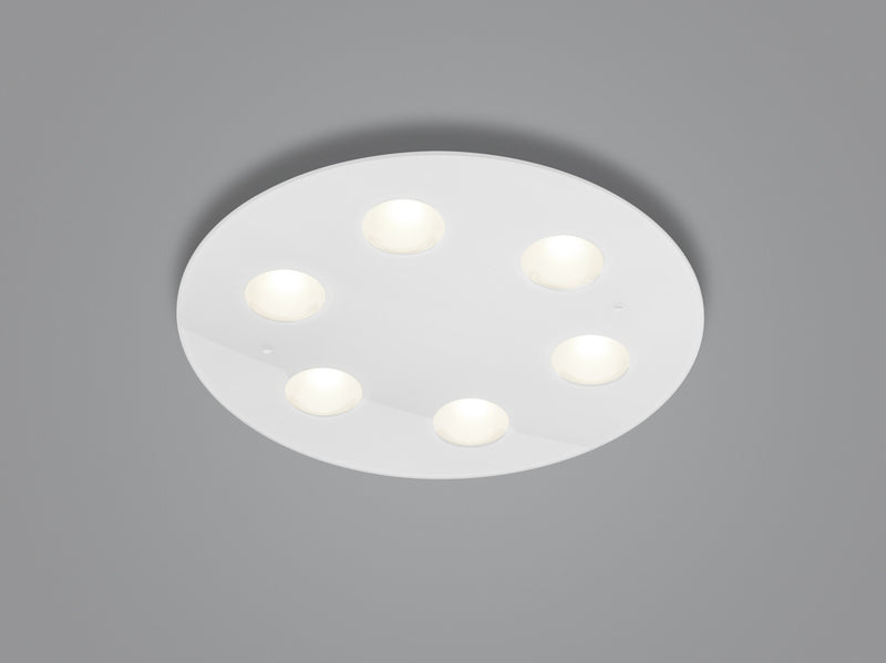 Plafonnier Nomi blanc, Ø 49 cm