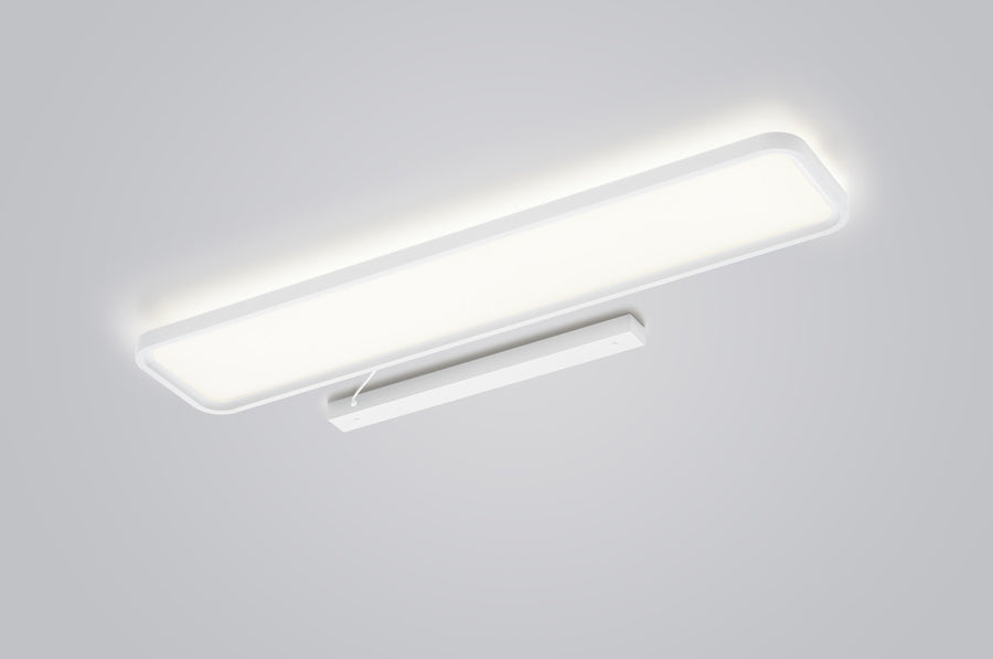 Plafonnier Vesp blanc, L 120 cm