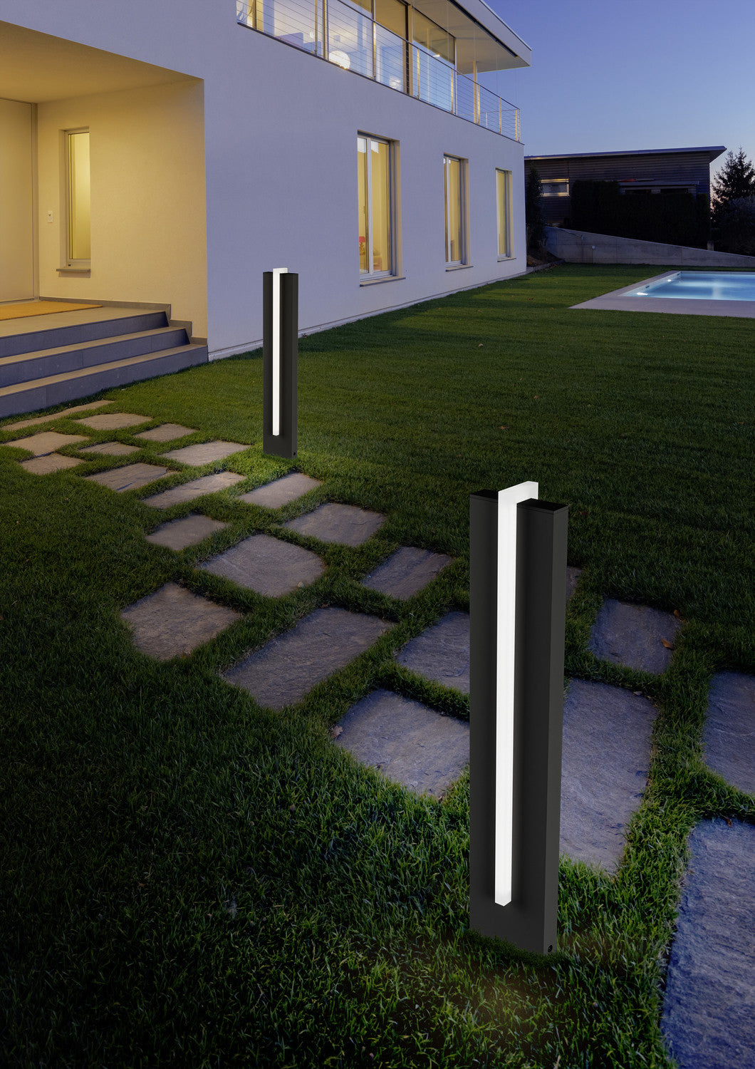 Borne extérieure OKI anthracite