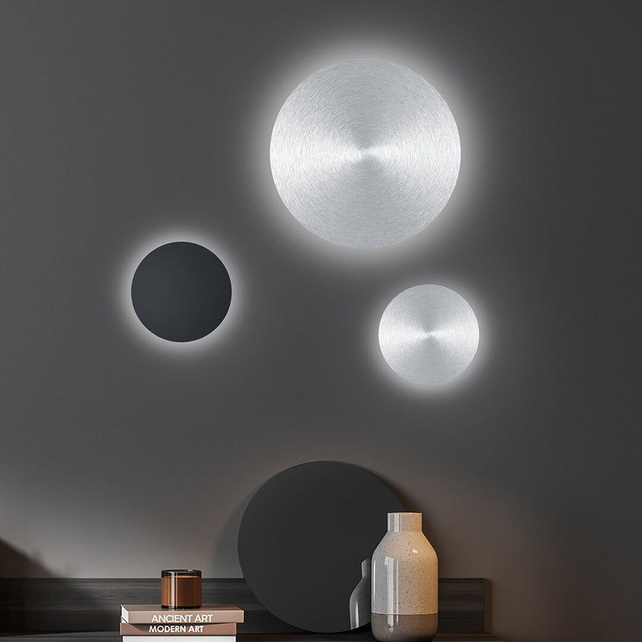 Applique murale Delta aluminium (40269/1-36)