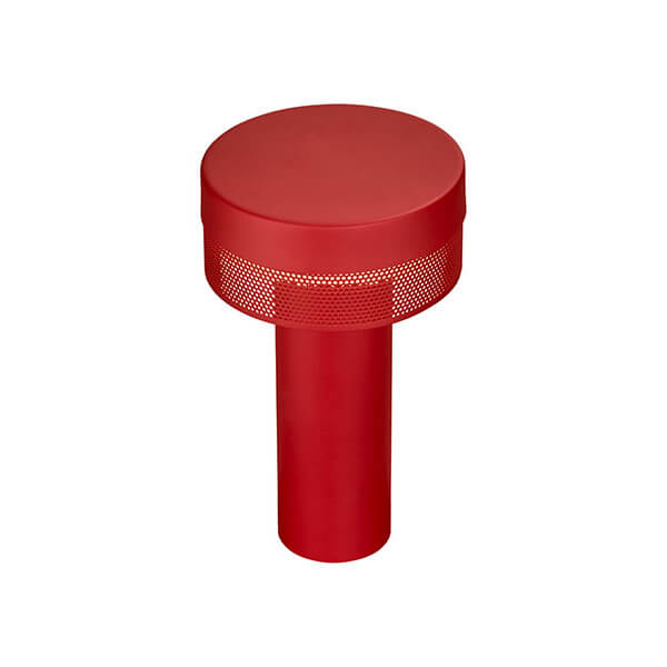 Lampe extérieure Mesh-B rouge, H 24 cm