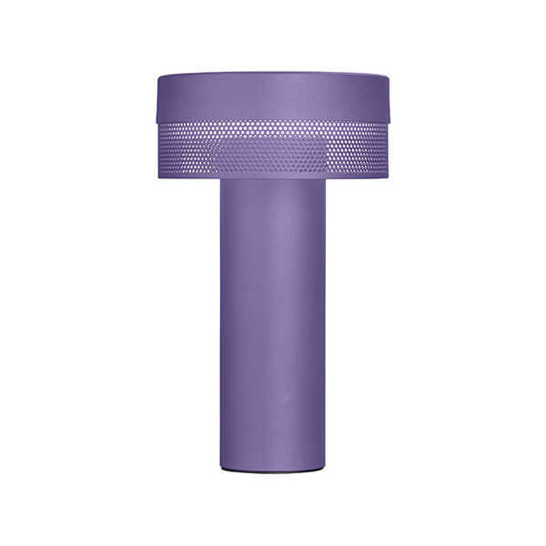Lampe à poser sans fil Mesh-B violette, H 24 cm
