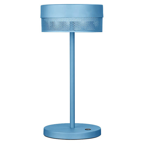 Lampe à poser sans fil Mesh-B bleu, H 30 cm