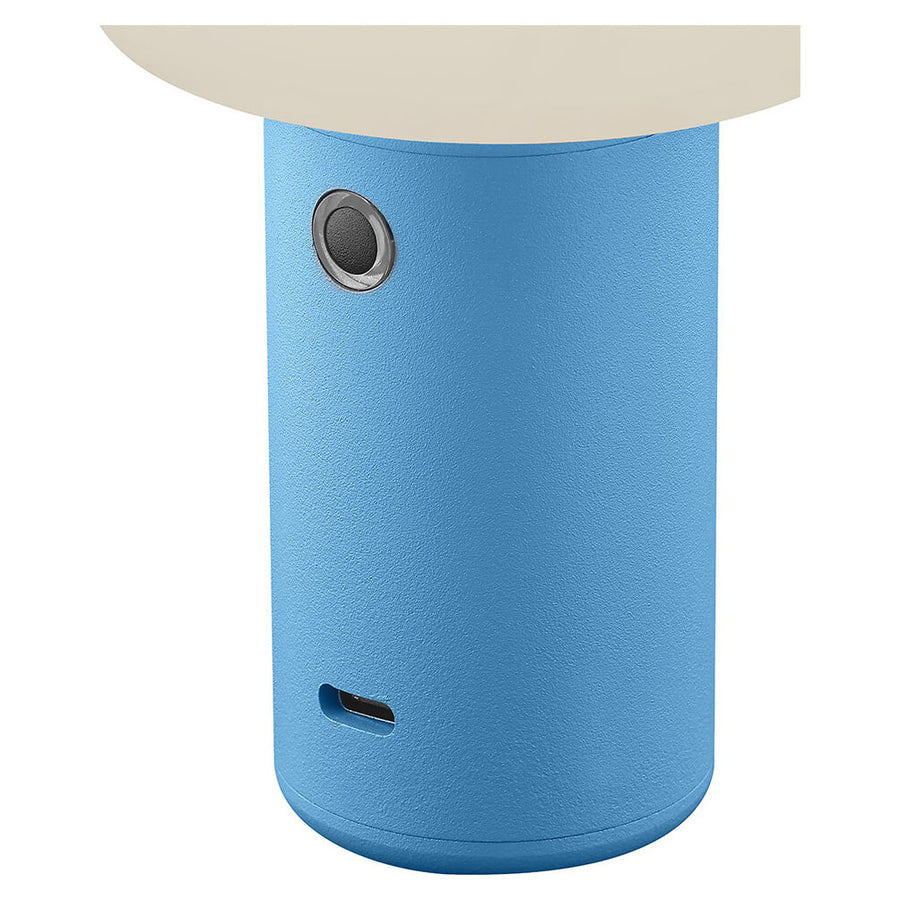 Lampe à poser sans fil Tiny bleu