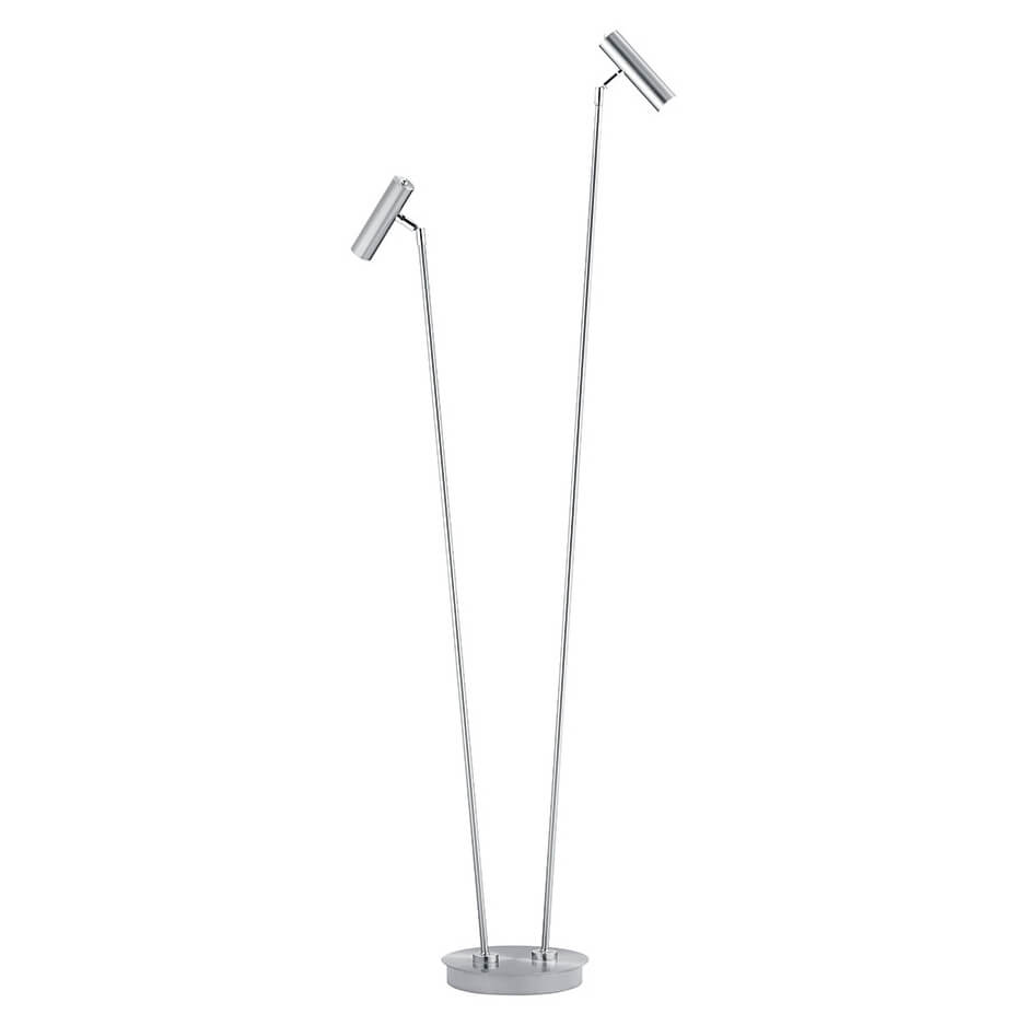 Lampadaire Tom nickel satiné (60411/2-92)