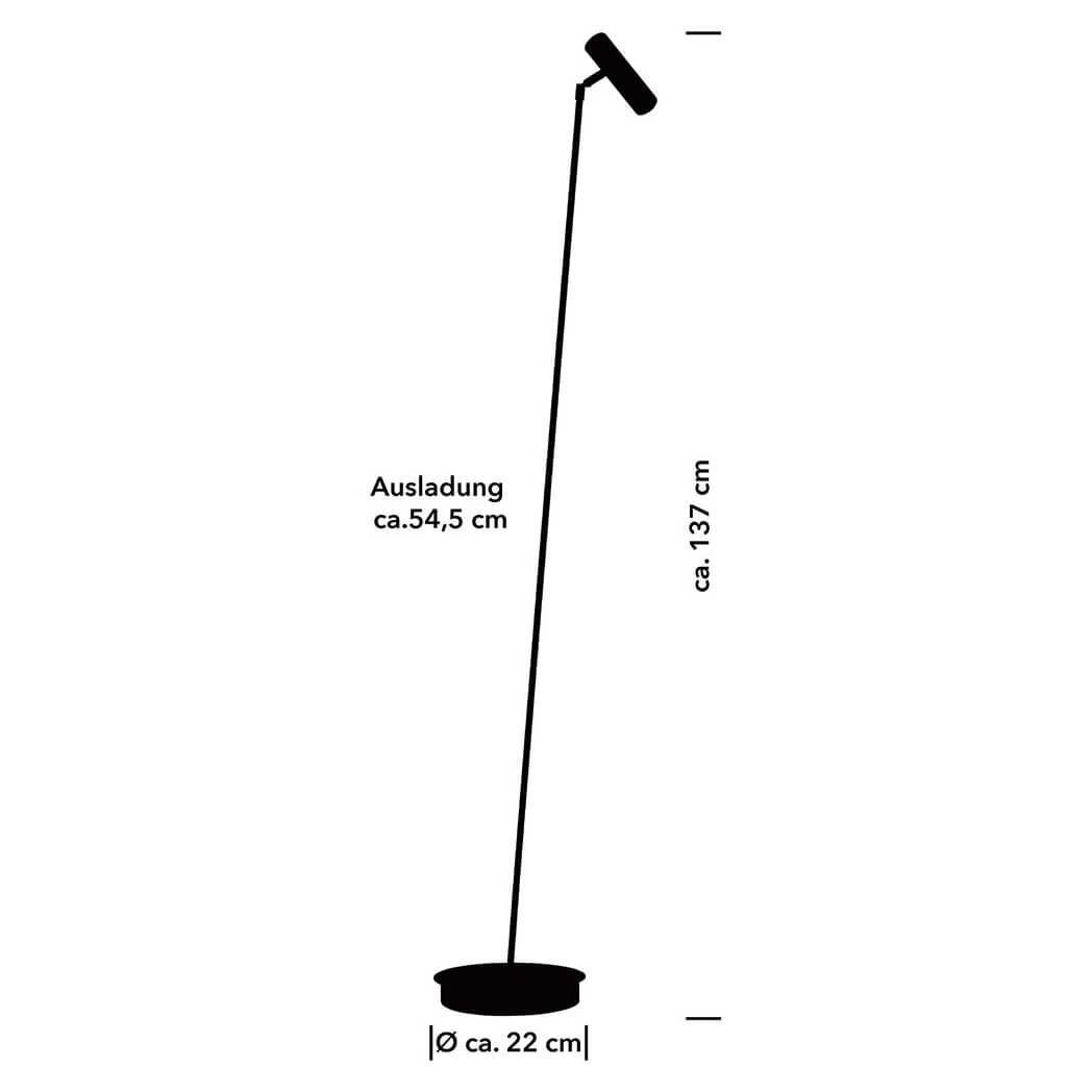 Lampadaire Tom Pro beige (60550/1-13)