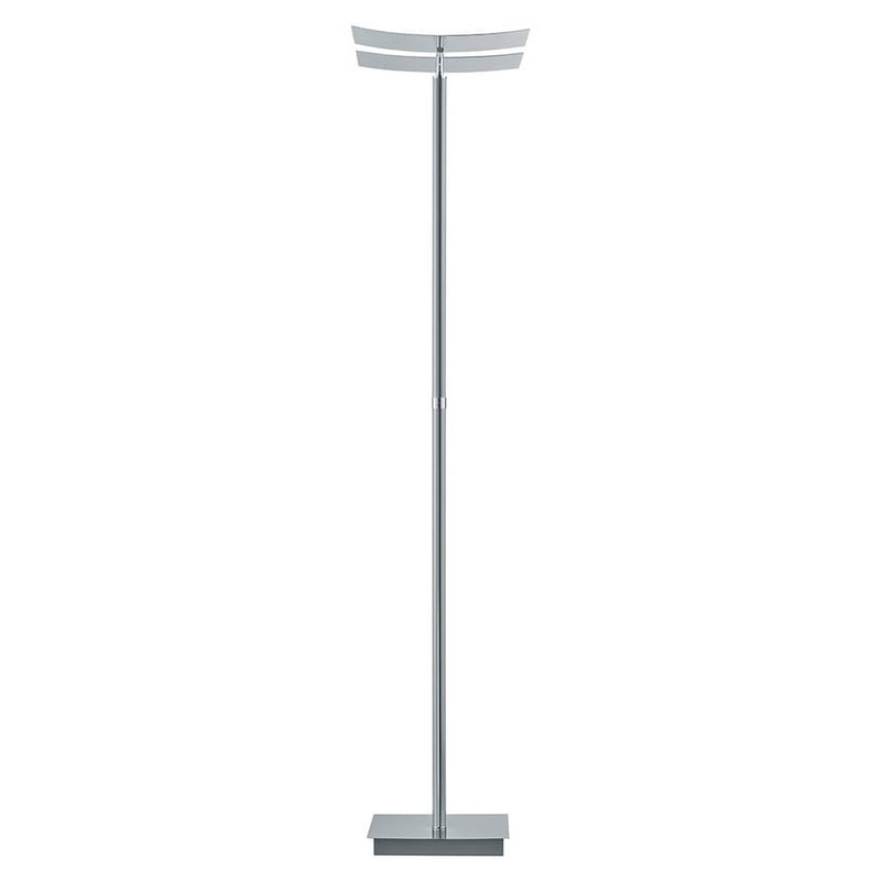 Lampadaire Andy nickel satiné (60555/1-92)