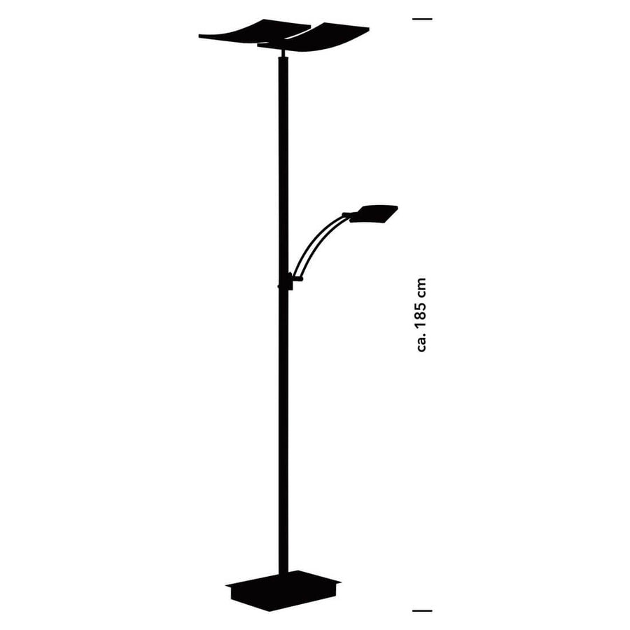 Lampadaire Andy bronze (60556/2-15)