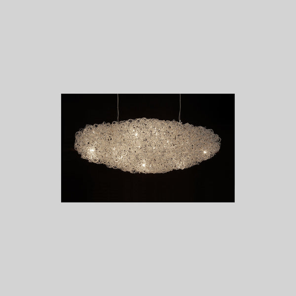 Lustre Dirigibile Oval 20 lumières
