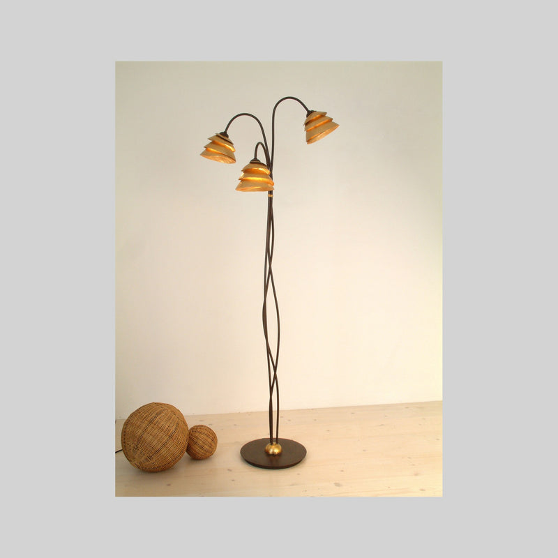 Lampadaire Snail One 3 lumières