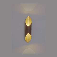 Applique murale Organo 2 lumières, H 40 cm