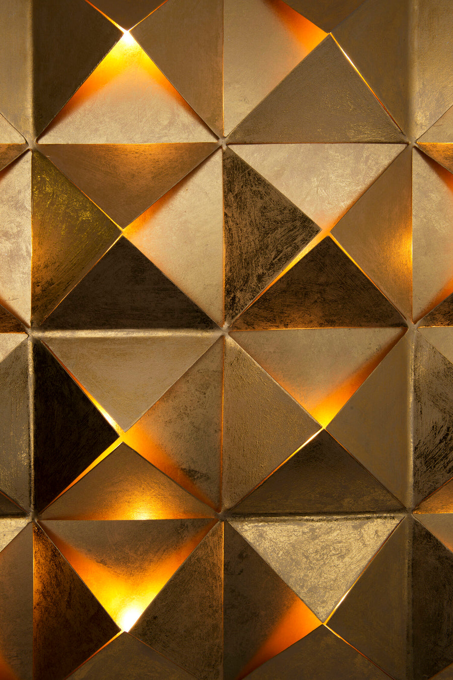 Applique murale Pyramide 17 lumières