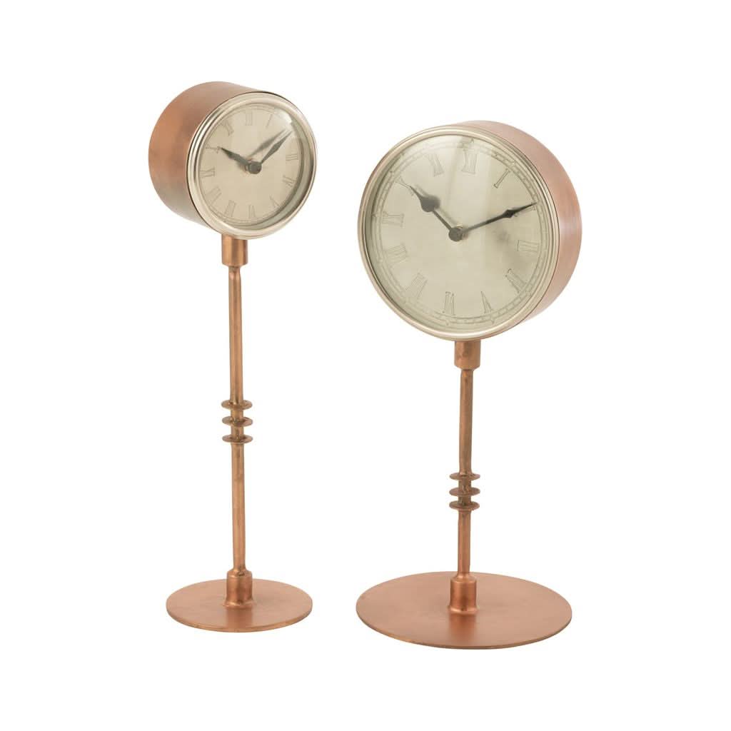 Horloge Antique Cuivre Grand Format