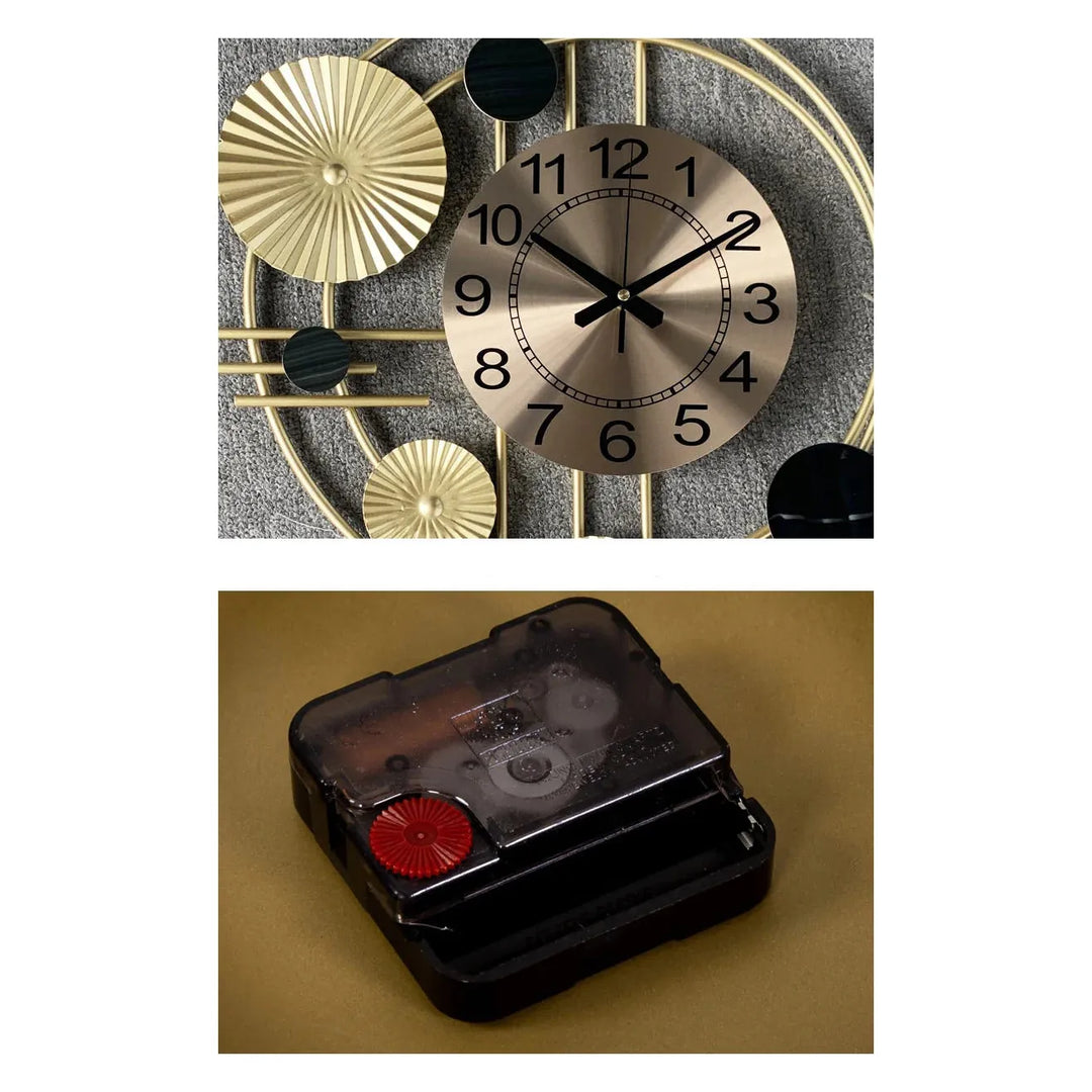 Horloge digitale Horloge murale de salon Simplicité moderne | Designix - Amazon - https://designix.fr/