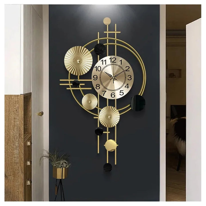 Horloge digitale Horloge murale de salon Simplicité moderne | Designix - Amazon - https://designix.fr/