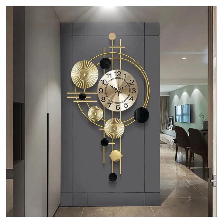 Horloge digitale Horloge murale de salon Simplicité moderne | Designix - Amazon - https://designix.fr/