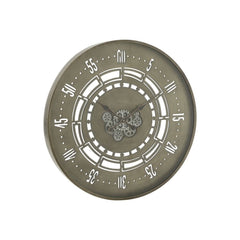 Horloge Métal Cuivre Antique Grande Taille
