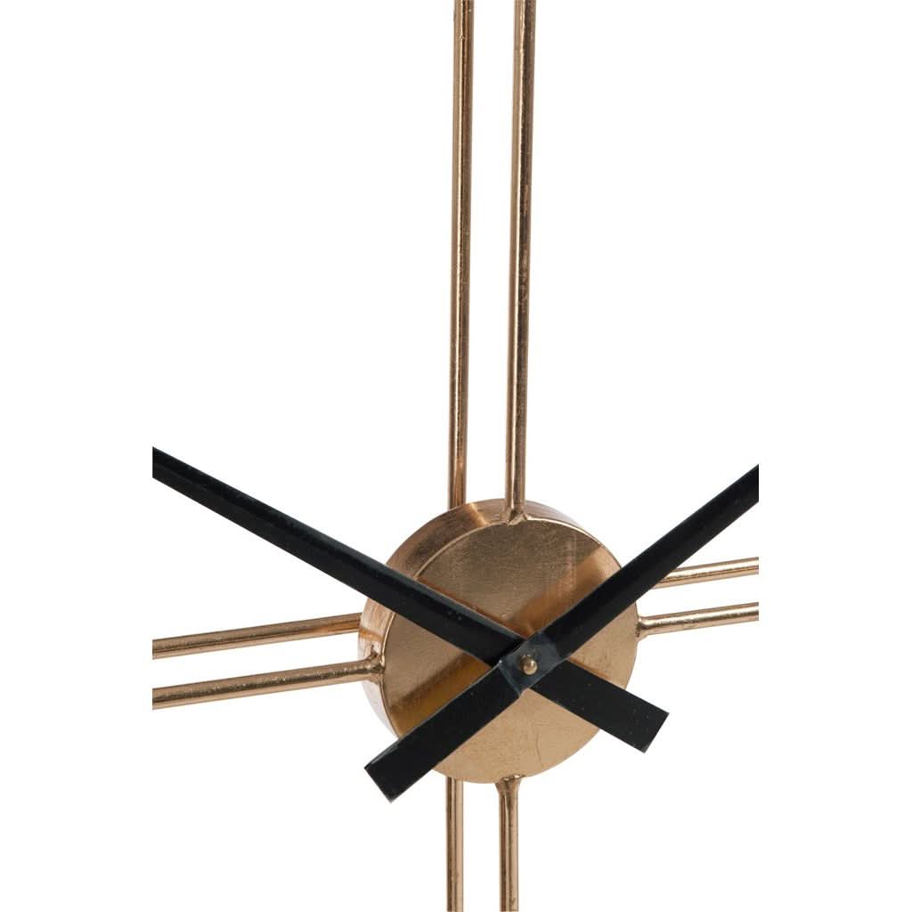 Horloge Métal Doré Ronde