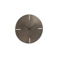 Horloge Métal Gris Foncé Petite