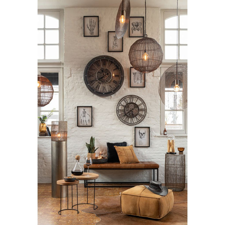 Horloge Romains Mécanisme Visible - Designix