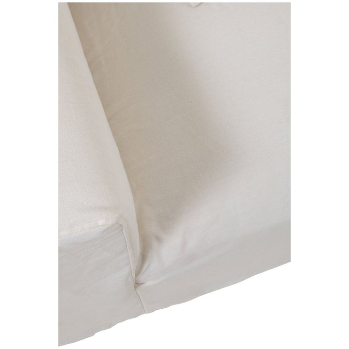 Housse Canapé Lin Blanc Guimauve - Designix